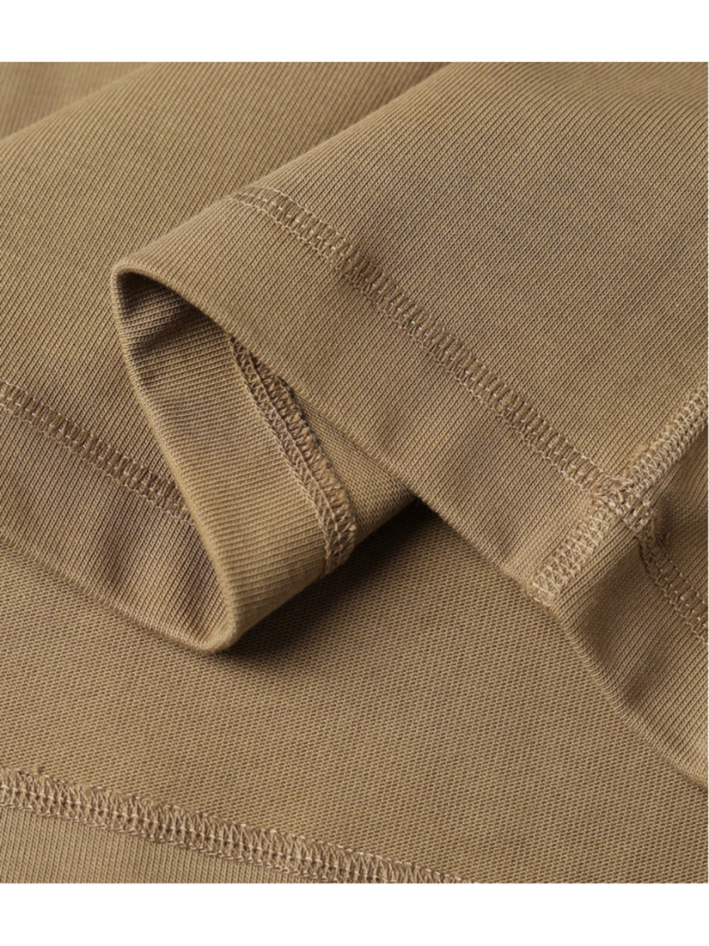 100% Cotton 14 oz Side Closing Henley Shirt Khaki Bronson Mfg Co Long Sleeve XL - Picture 12 of 15